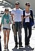 Bruce Willis and daughter Tallulah out and about with daddy's girlfriend. 